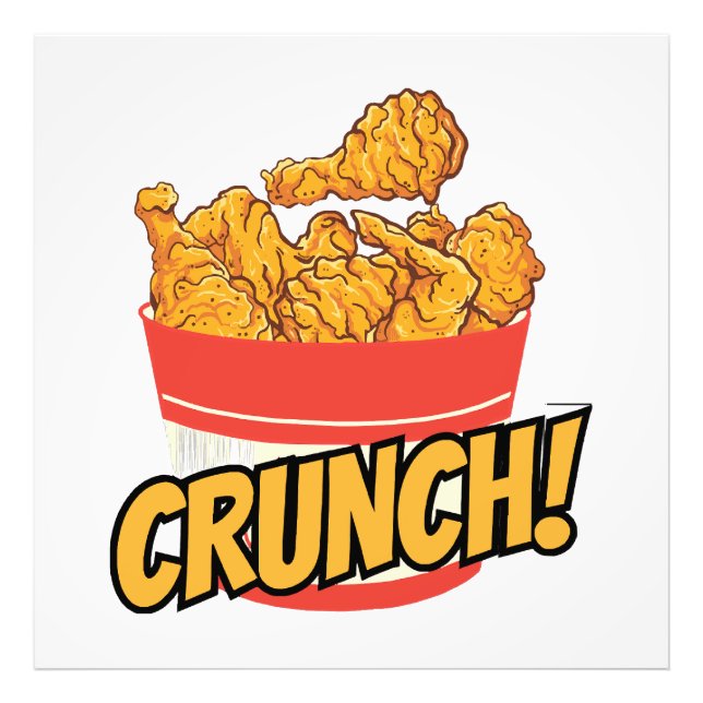 Fried-chicken Photo Print (Front)