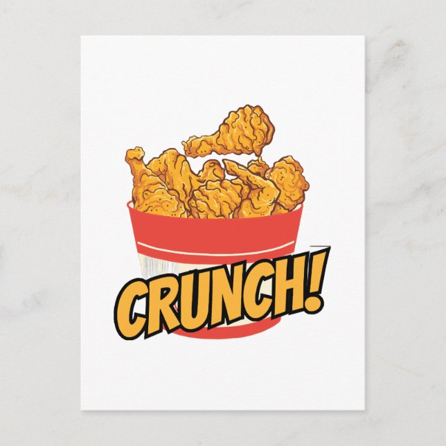 Fried-chicken Postcard (Front)