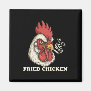 Fried Chicken Stoner Weed Lover Magnet