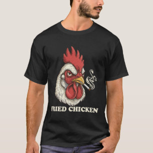 Fried Chicken Stoner Weed Lover T-Shirt