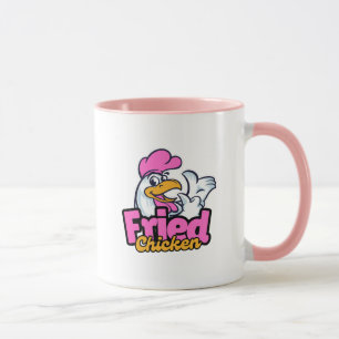 Fried Chicken Typography Mug
