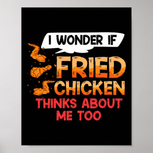 Fried Chicken Wing Recipe Strips Fingers  Poster