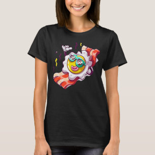 Fried Egg And Bacon Enjoy Moment Your Life Summer T-Shirt