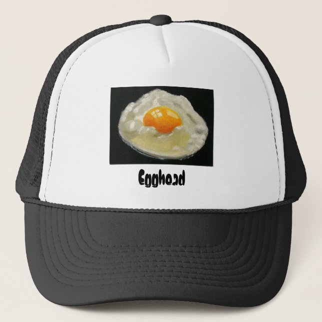 FRIED EGG ARTWORK TRUCKER HAT (Front)