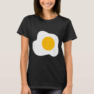Fried Egg Graphic Funny Breakfast Eggs Lover T-Shirt