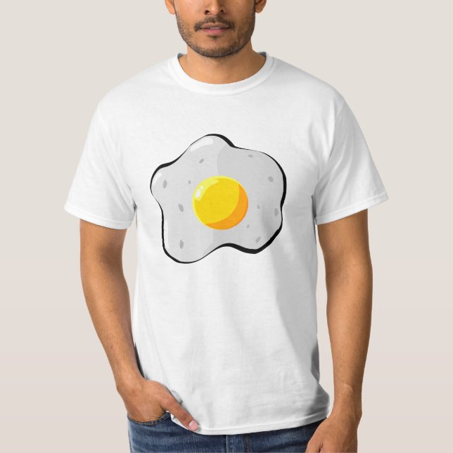 Fried Egg Illustration T-Shirt (Front)