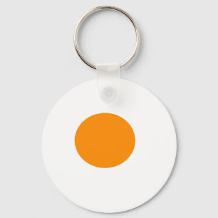 fried egg key ring