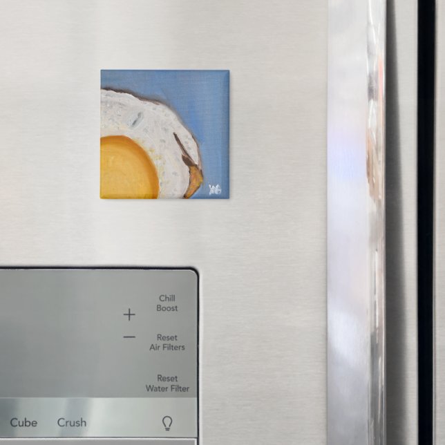 Fried Egg Magnet (In Situ (Fridge))