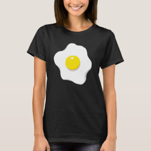 Fried Egg Matching Couple Group Halloween Costume T-Shirt
