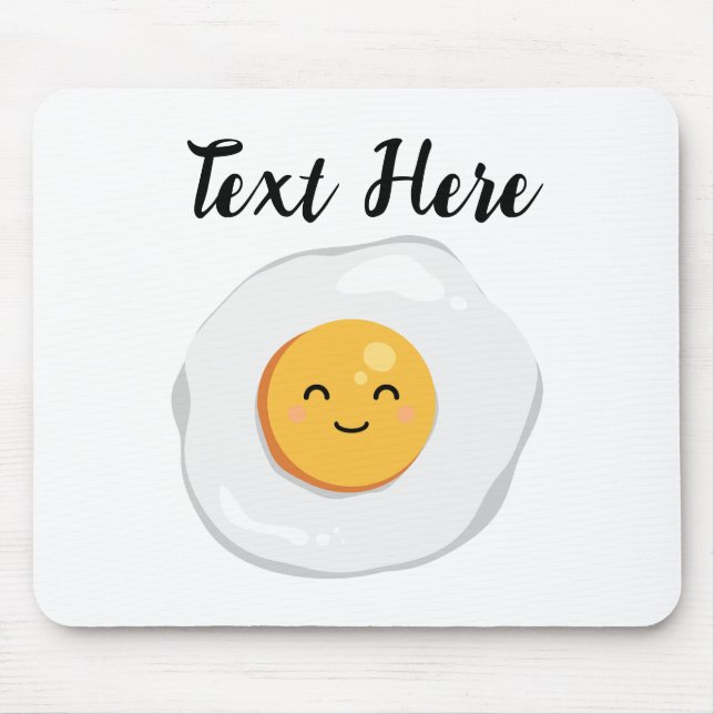 Fried Egg Mouse Mat (Front)