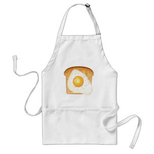 Fried egg on toast standard apron