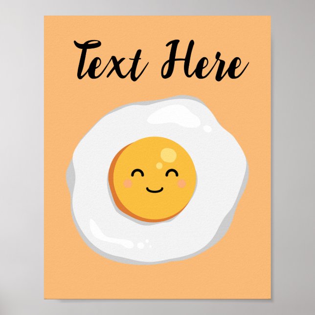 Fried Egg Poster (Front)