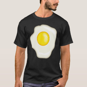 Fried Egg Shirt Cool Sunny Side Up Egg Lovers Tee