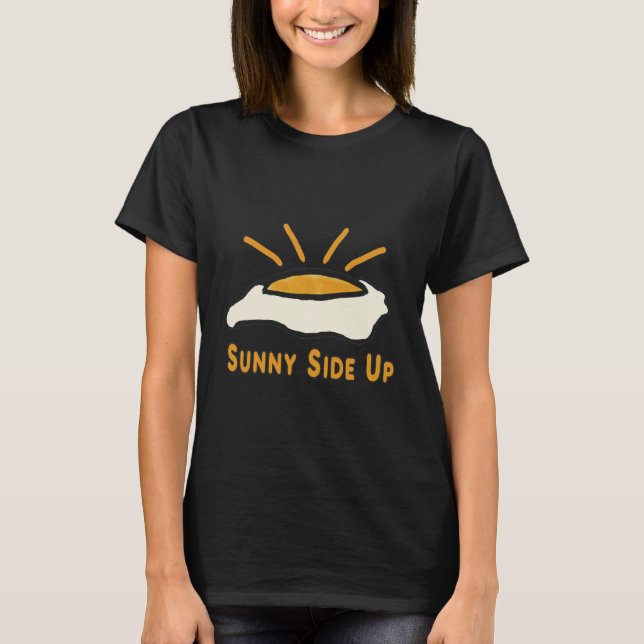 Fried Egg - Sunny Side Up T-Shirt (Front)
