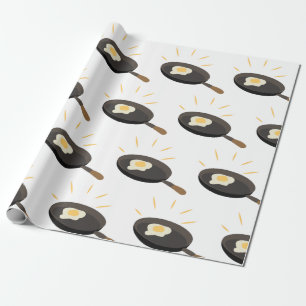 Fried Egg Wrapping Paper