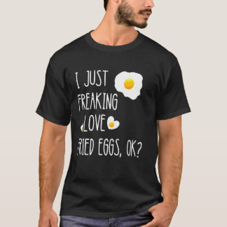 Fried Eggs Breakfast Eggs Egg Yolk Scrambled Eggs  T-Shirt