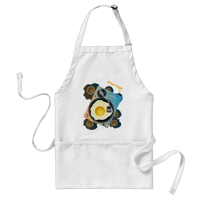 Fried Eggs Standard Apron (Front)