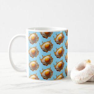 Fried Eggs Sunny side Up Coffee Mug