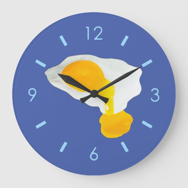 'Fried Eggs' Wall Clock (Front)