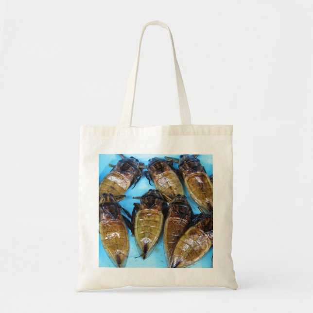 Fried Giant Water Bug (Maeng Daa) ... Asian Food Tote Bag (Front)