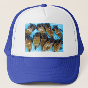 Fried Giant Water Bug (Maeng Daa) ... Asian Food Trucker Hat