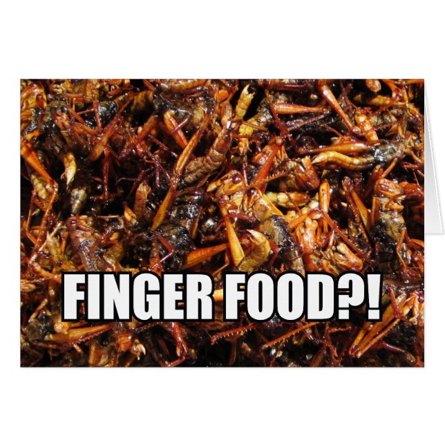 Fried Grasshopper (Takkataen Thot) Asian Food (Front Horizontal)