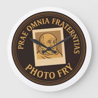 Fried Large Wall Clock