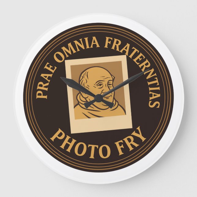 Fried Large Wall Clock (Front)