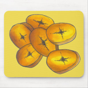 Fried Plantains Cooking Bananas Puerto Rican Food Mouse Mat