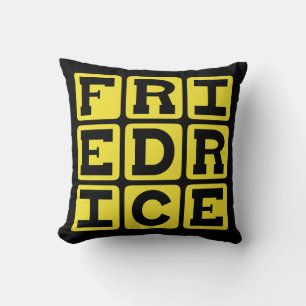 Fried Rice, Chinese Side Dish Cushion
