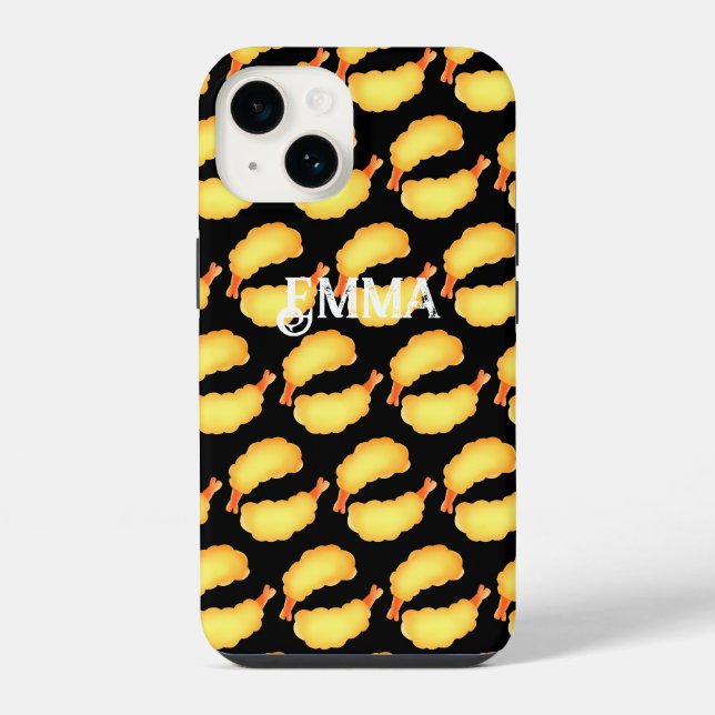 Fried Shrimp  iPhone Case (Back)