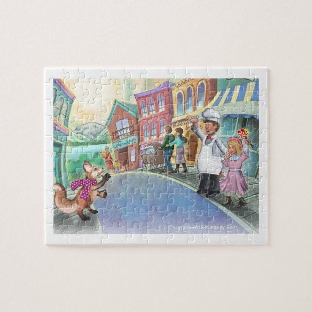 Frieda Tails - Frieda Goes to Town puzzle (Horizontal)