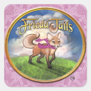 Frieda Tails logo sticker