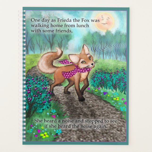 Frieda Tails monthly/weekly planner (Front)