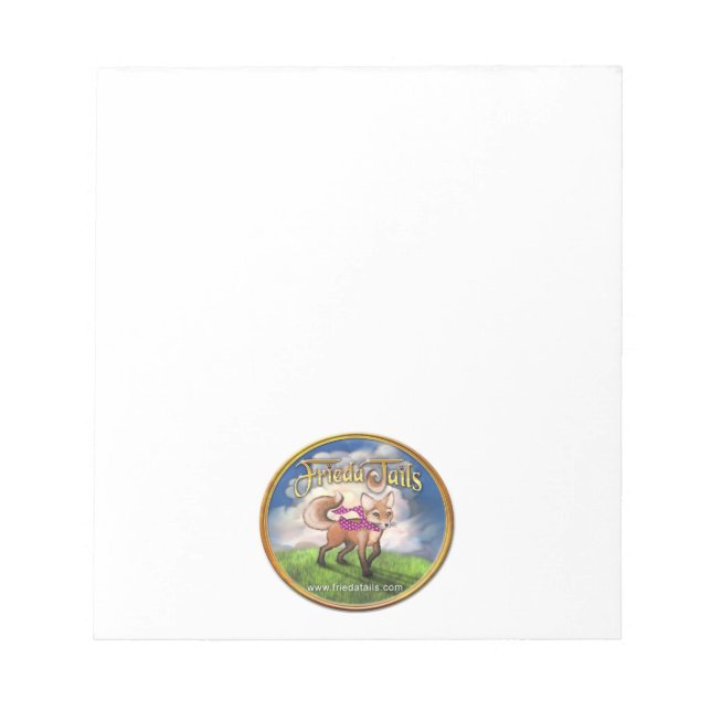 Frieda Tails notepad (Front)