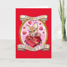 Frieda Tails Valentine's Day card