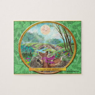 Frieda Tails Volume 2 - Go explore!  puzzle