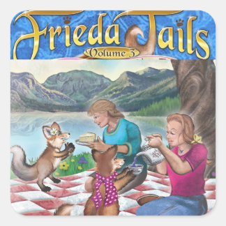 Frieda Tails Volume 3 Tea Party sticker