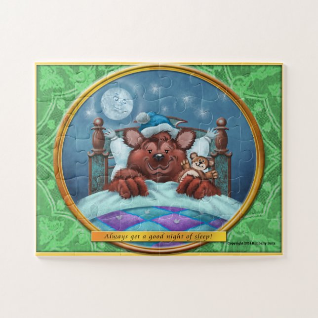 Frieda & The Big Brown Bear puzzle (Horizontal)