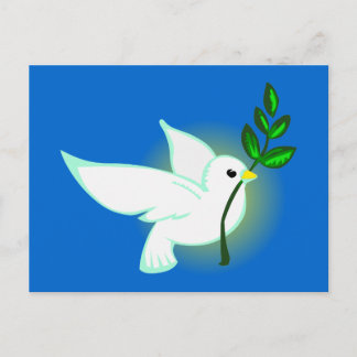 Friedenstaube peace dove postcard