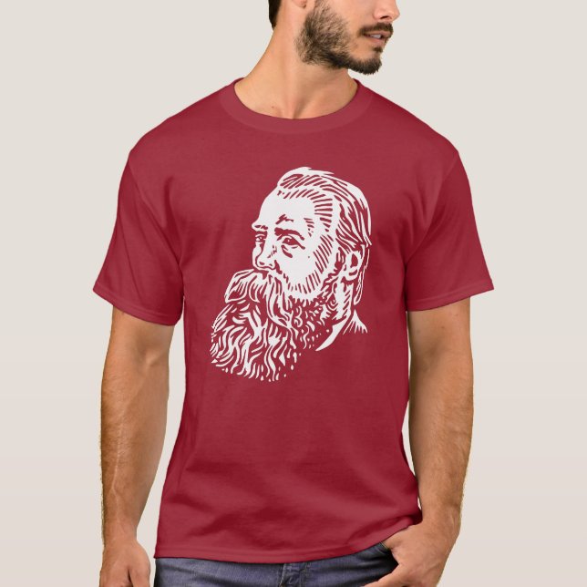 Friedrich Engels, portrait T-Shirt (Front)