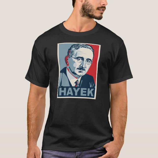 Friedrich Hayek T-Shirt (Front)