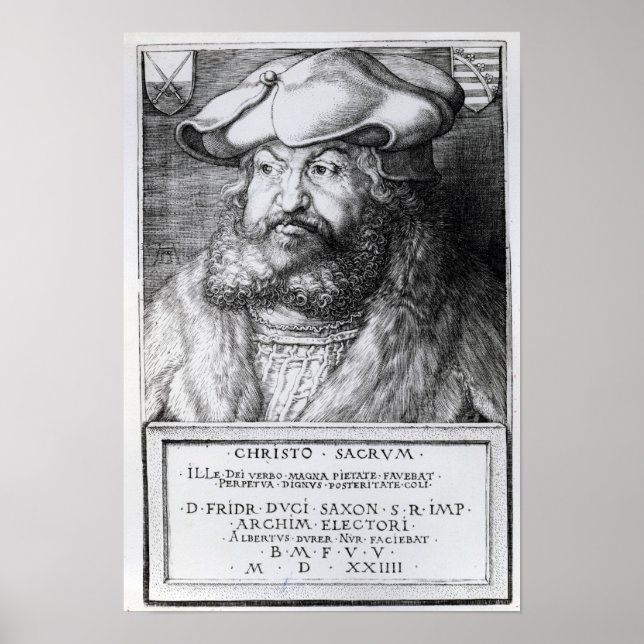 Friedrich III, Elector of Saxony Poster (Front)