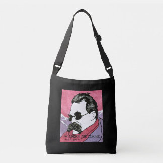 "Friedrich Nietzsche" Cross Body Bag