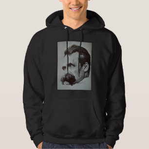 Friedrich Nietzsche Hooded Sweatshirt