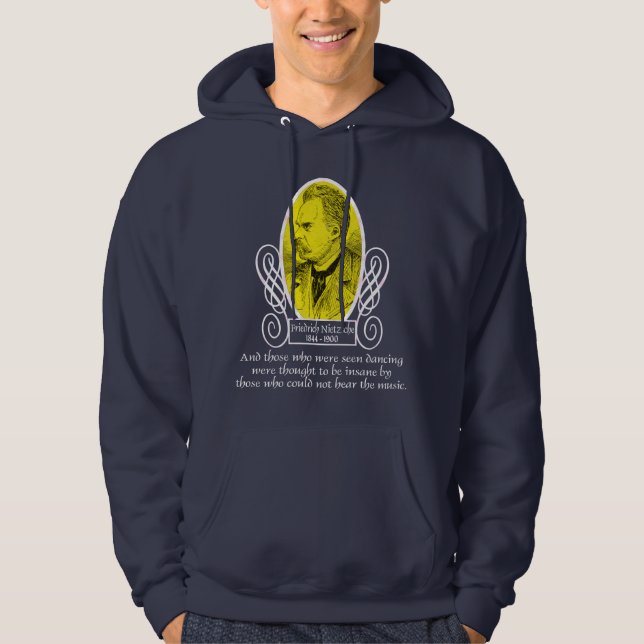 Friedrich Nietzsche Hoodie (Front)