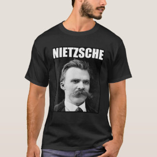 Friedrich Nietzsche Philosopher Portrait T Shirt
