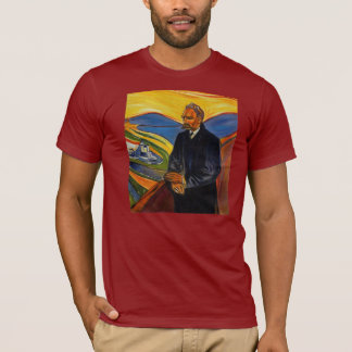 Friedrich Nietzsche Portrait by Edvar Munch TShirt