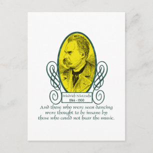 Friedrich Nietzsche Postcard