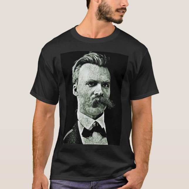 Friedrich Nietzsche T-Shirt (Front)
